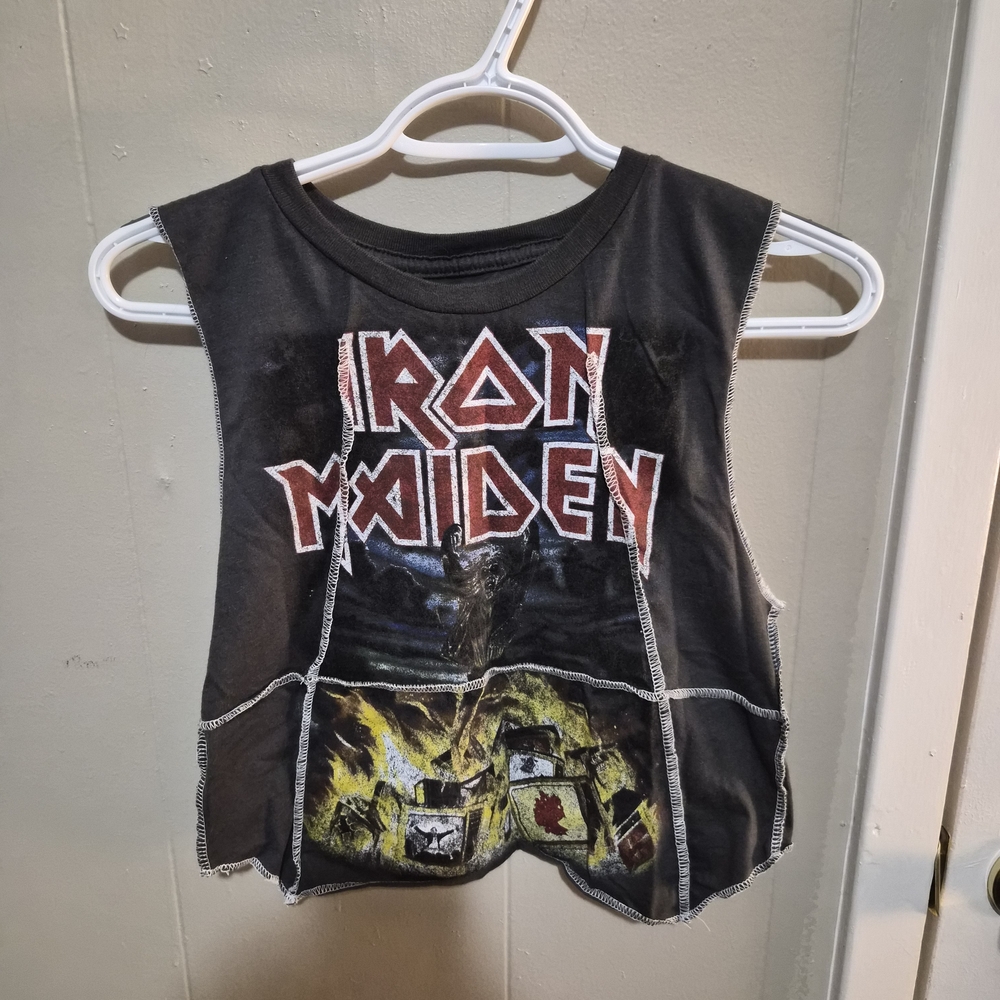 Iron Maiden Crop Top